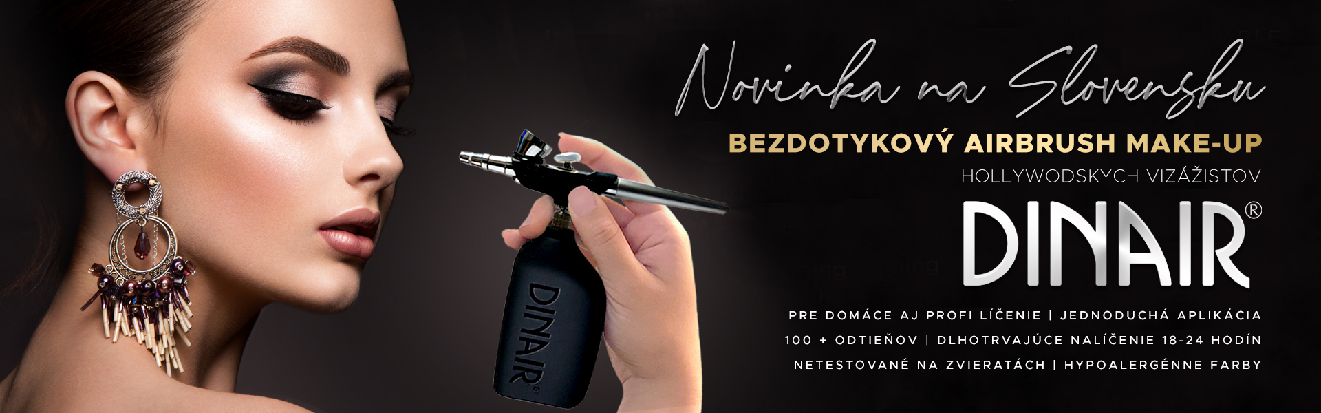 Dinair Airbrush Slovensko Novinka