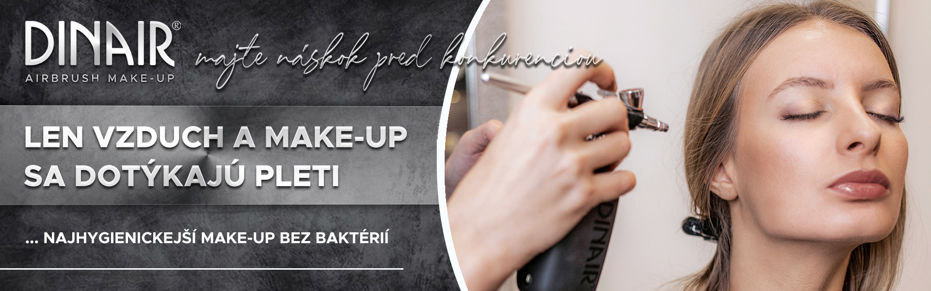 Make-up, ktorý sa dotýka len pokožky