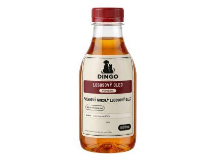 Lososový olej 500ml pro psy a kočky