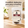 Hovězí plíce 100g - sušený pamlsek pro psy