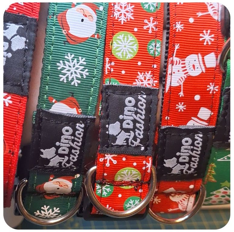 Vánoční obojky pro psy