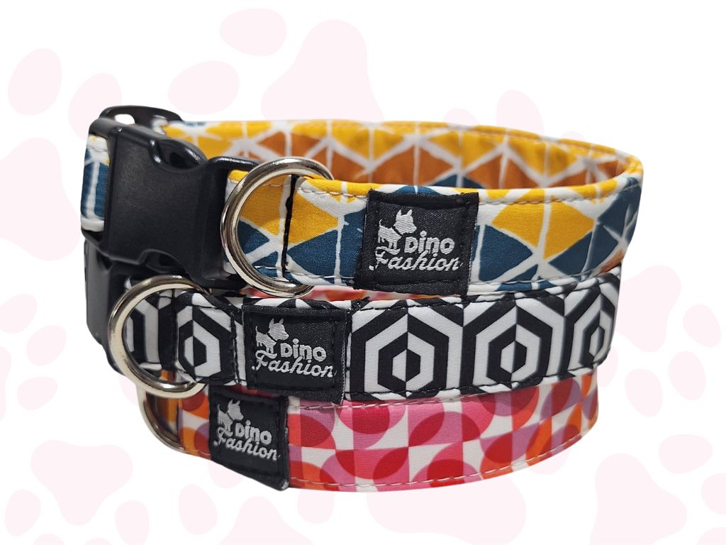Designové obojky pro psy Dinofashion