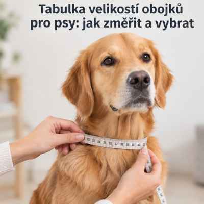 Tabulka velikostí obojků pro psy: jak změřit a vybrat