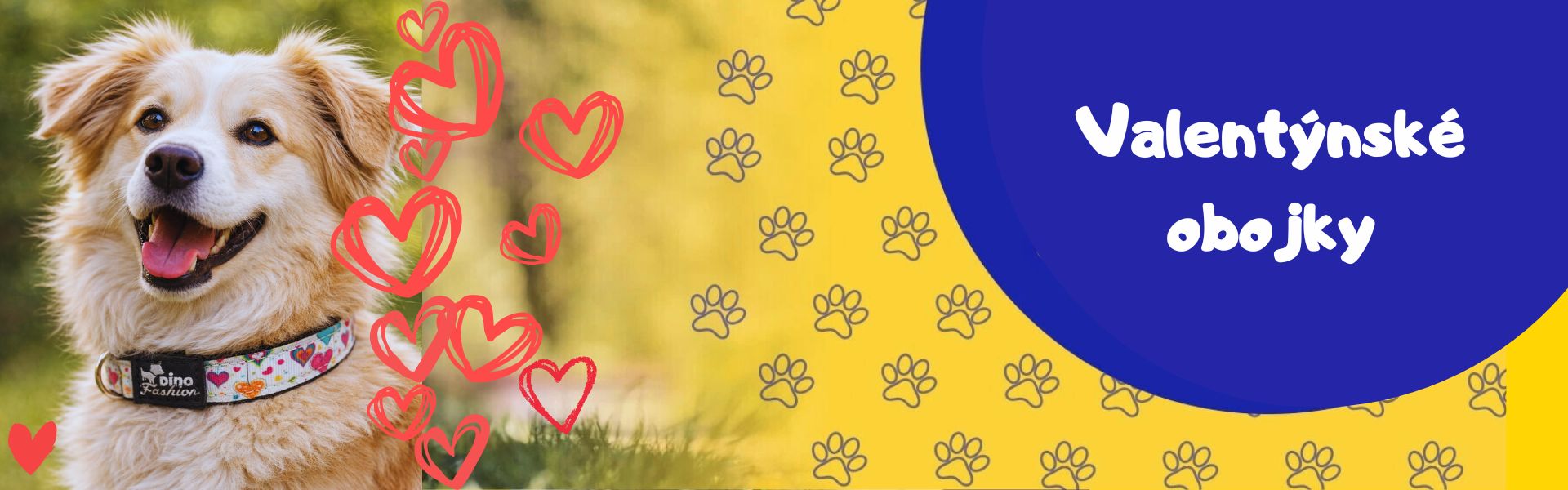 Valentýnské obojky