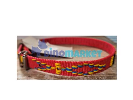 Nylonový obojek indián 46cm