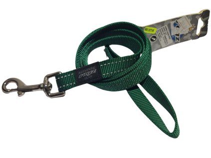 ROGZ UTILITY vodítko Large Fanbelt zelené