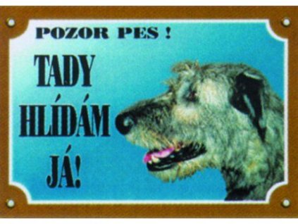 Tabulka irský vlkodav