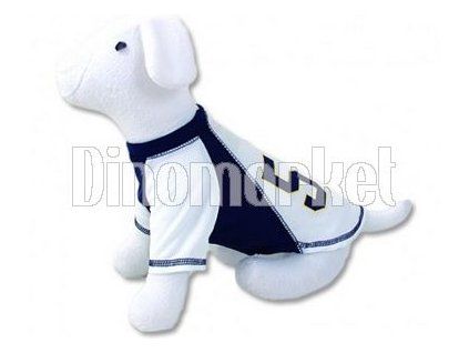 Triko pro psa DF sport 57 bílo-modré