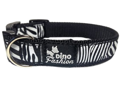 Obojek Dinofashion Zebra