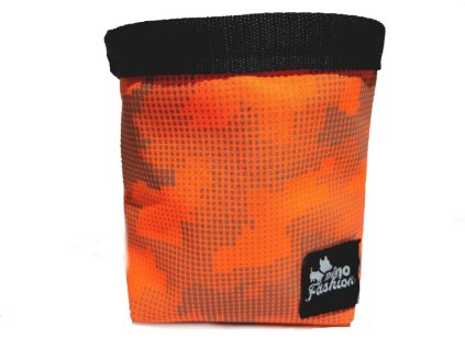 Reflexní pamlskovník Dinofashion oranžovo-šedý