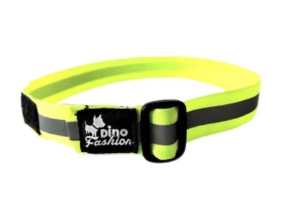 Žlutá reflexní páska pro psa