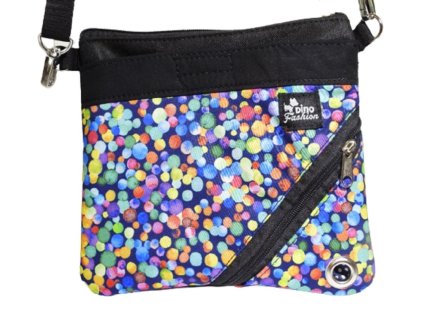 Venčící kabelka s puntíky