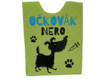 Obal na očkovací průkaz Voříšek jméno na přání
