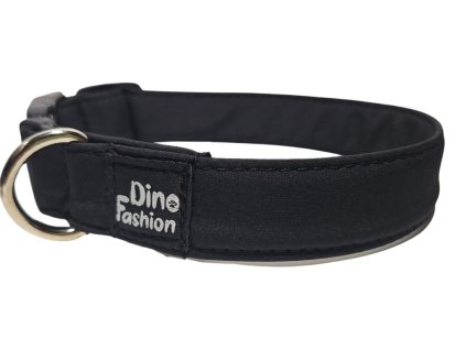 cerny softshellovy obojek pro psa