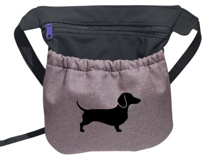 Ledvinka na pamlsky Lila jezevčík