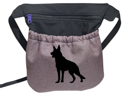 Pamlskovník okolo pasu Německý ovčák