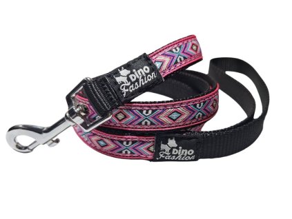 Růžové vodítko pro psa Peru