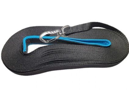 Stopovací vodítko pro velké psy modré