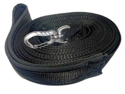 stopovací vodítko pro velké psy černé