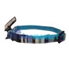 Obojek nylon Sparta - modrý Flamingo 1,00 x 25-30 cm
