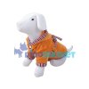 Župan DOG FANTASY s kapucí oranžový M/L