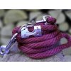 Lanové vodítko pro psa Burgund