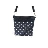 Venčící kabelka Polka Dots černo-bílá