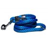 Modré lanové vodítko pro psa