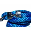 Modré lanové vodítko pro psa