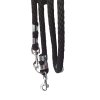 Přepínací vodítko pro velké psy černé