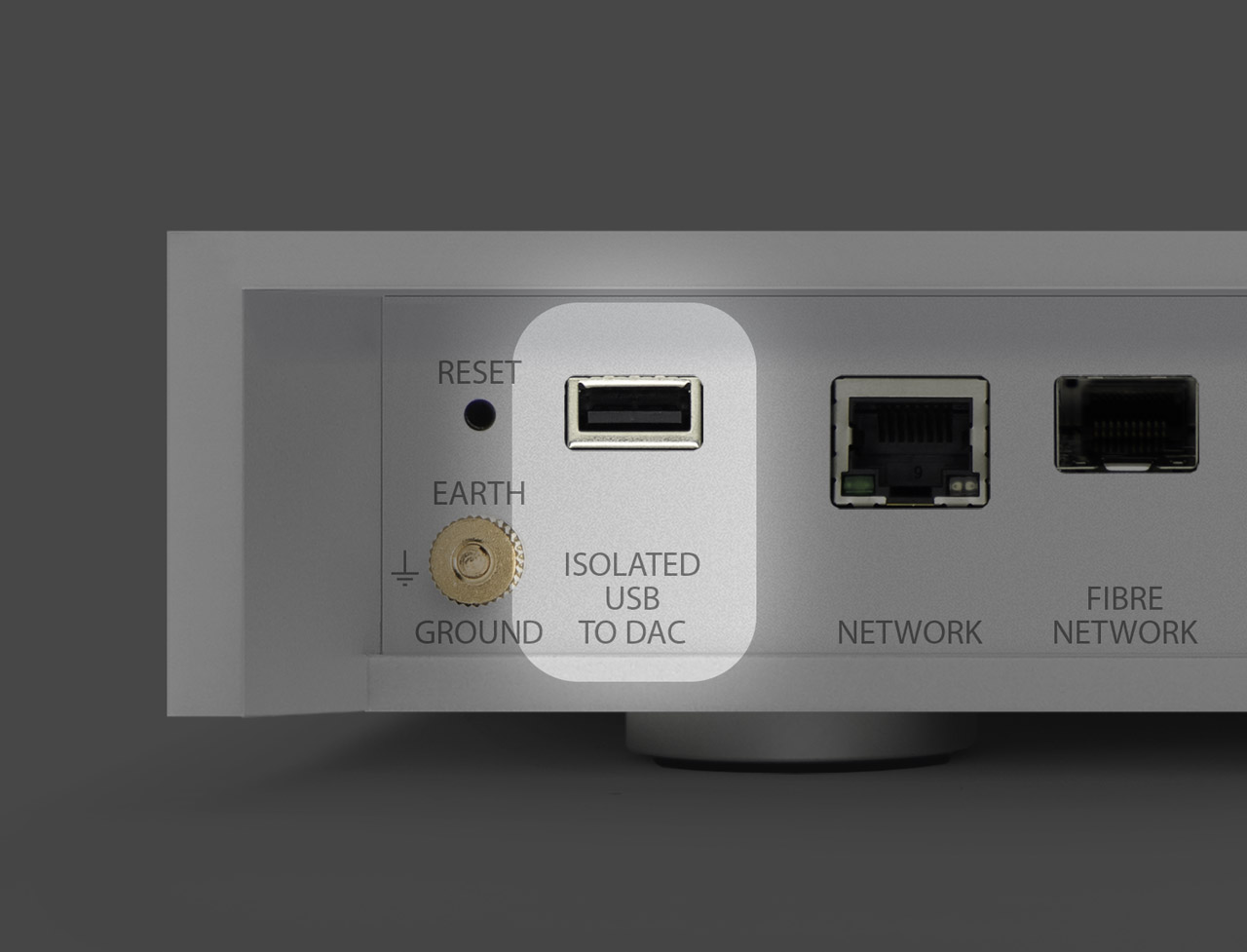 LUMIN U2X – vyhrazený izolovaný USB audio výstup