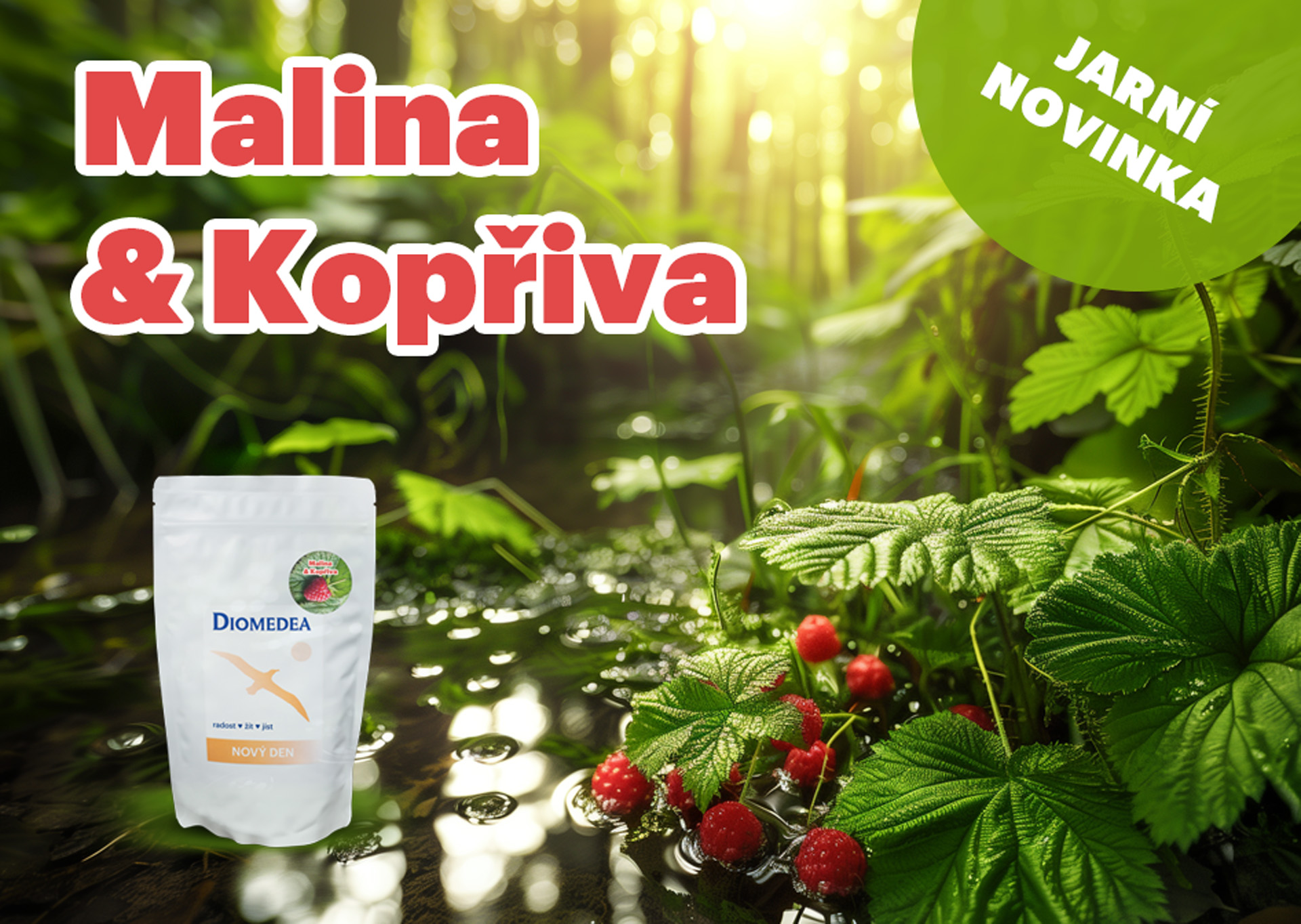 Jarní edice - Malina a Kopřiva