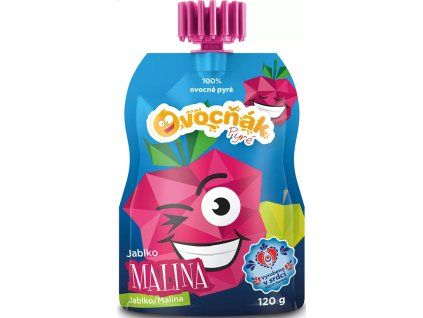 Kapsička jablko malina