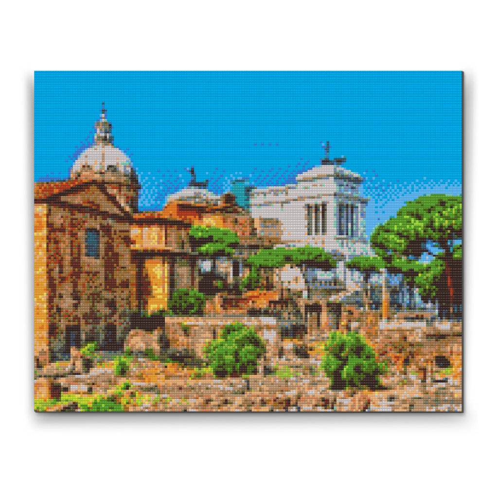 Pittura diamanti - Foro romano, Roma 2
