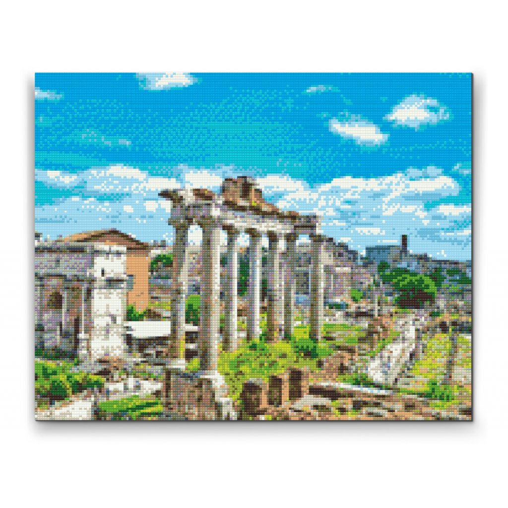 Pittura diamanti - Foro romano, Roma 3