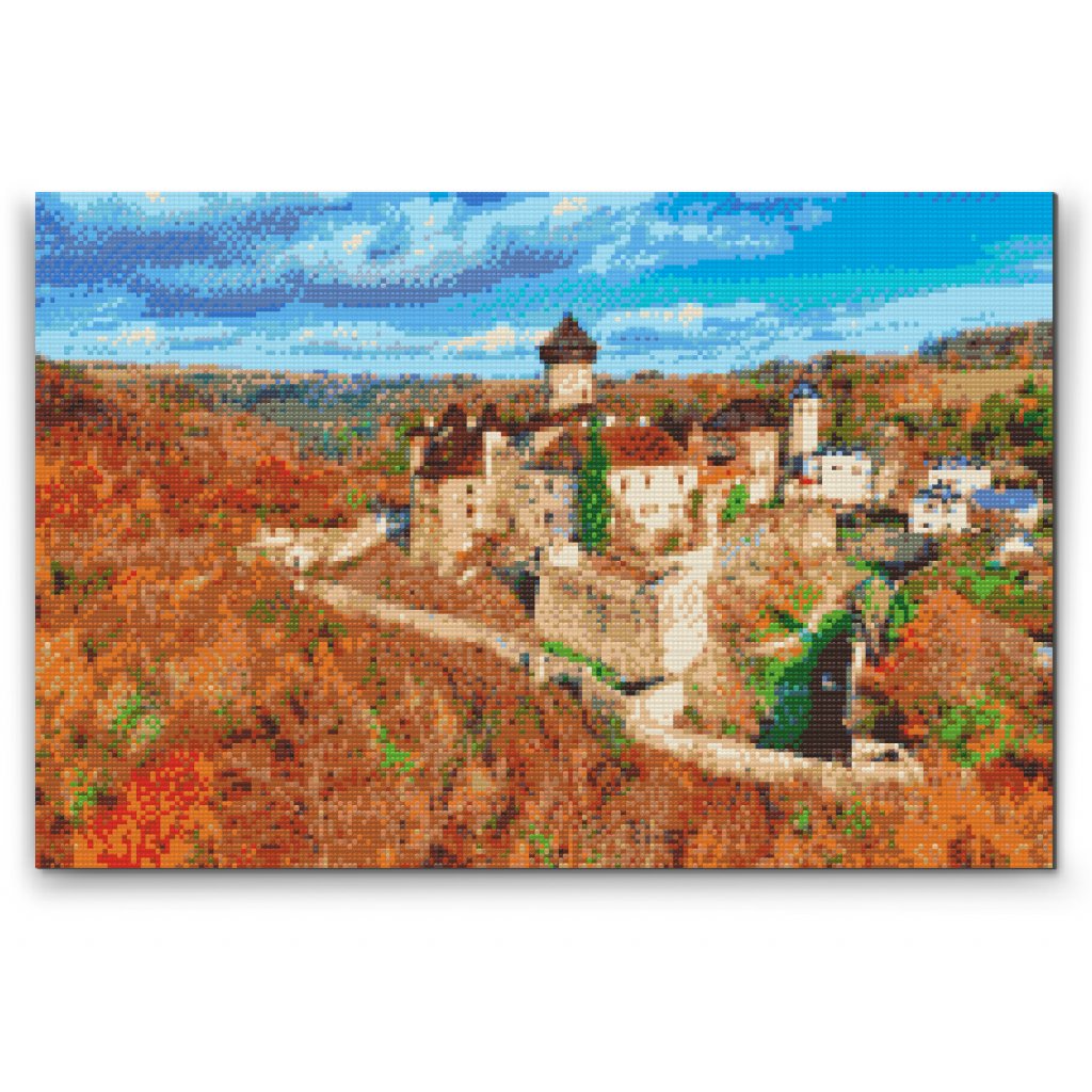 Pittura diamanti - Castello di Sovinec