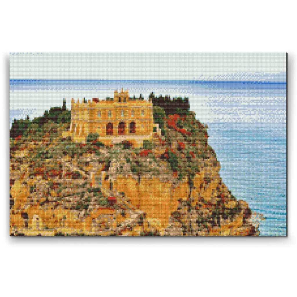 Pittura diamanti - Tropea, Calabria