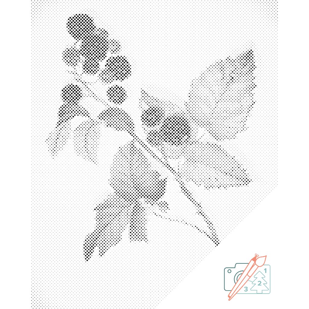 Puntinismo - Mora vintage