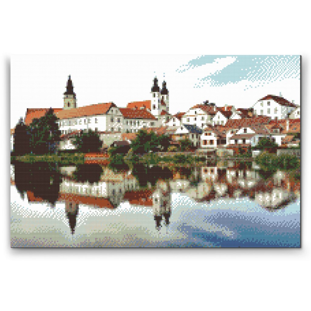 Pittura diamanti - Telč, Repubblica Ceca