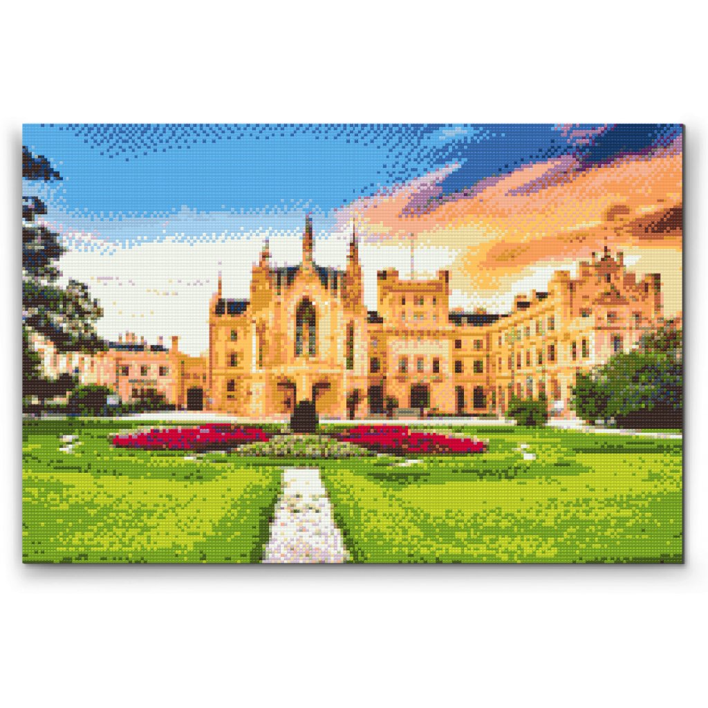 Pittura diamanti - Castello di Lednice