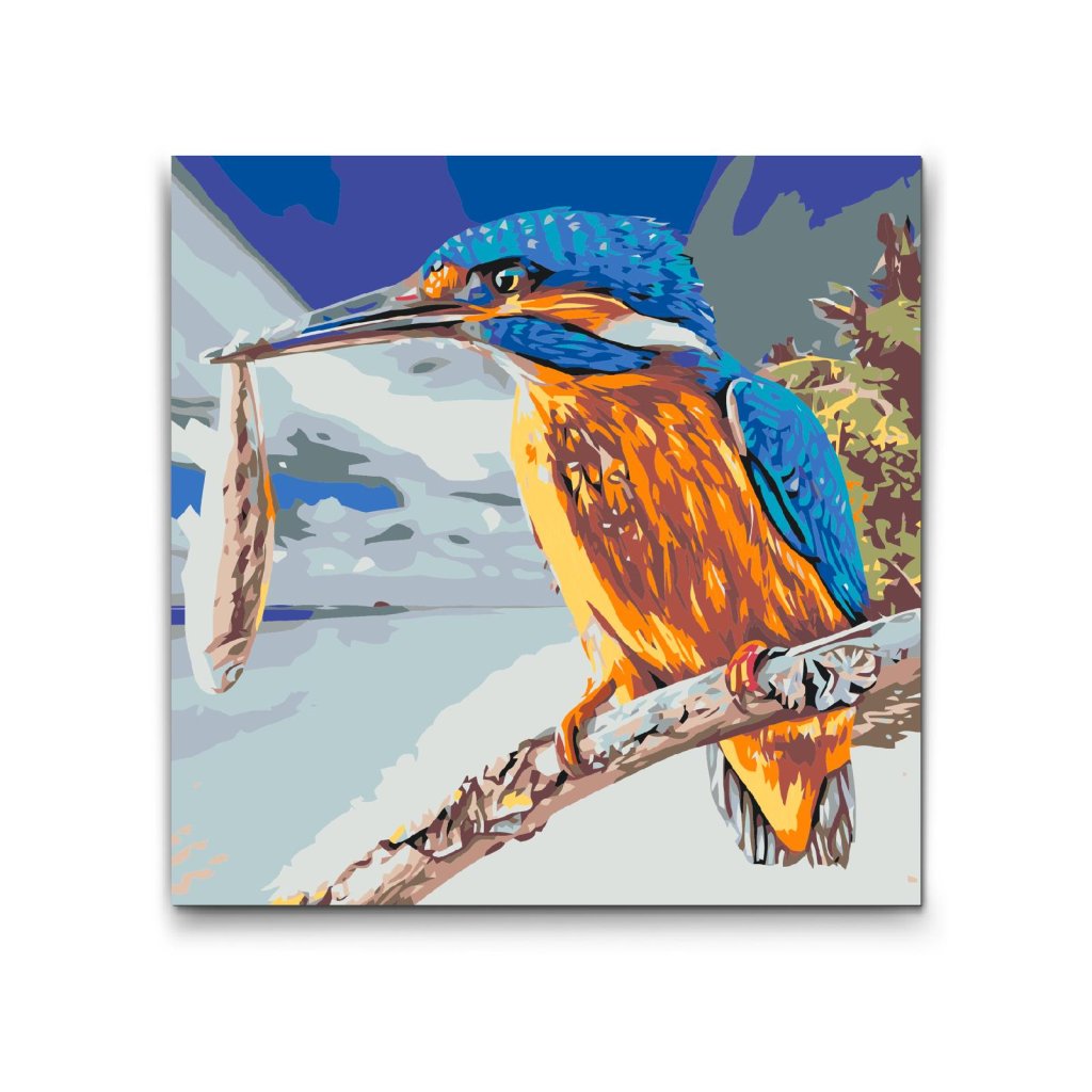 Dipingere_con_i_numeri_Martin_pescatore_con_preda_M2