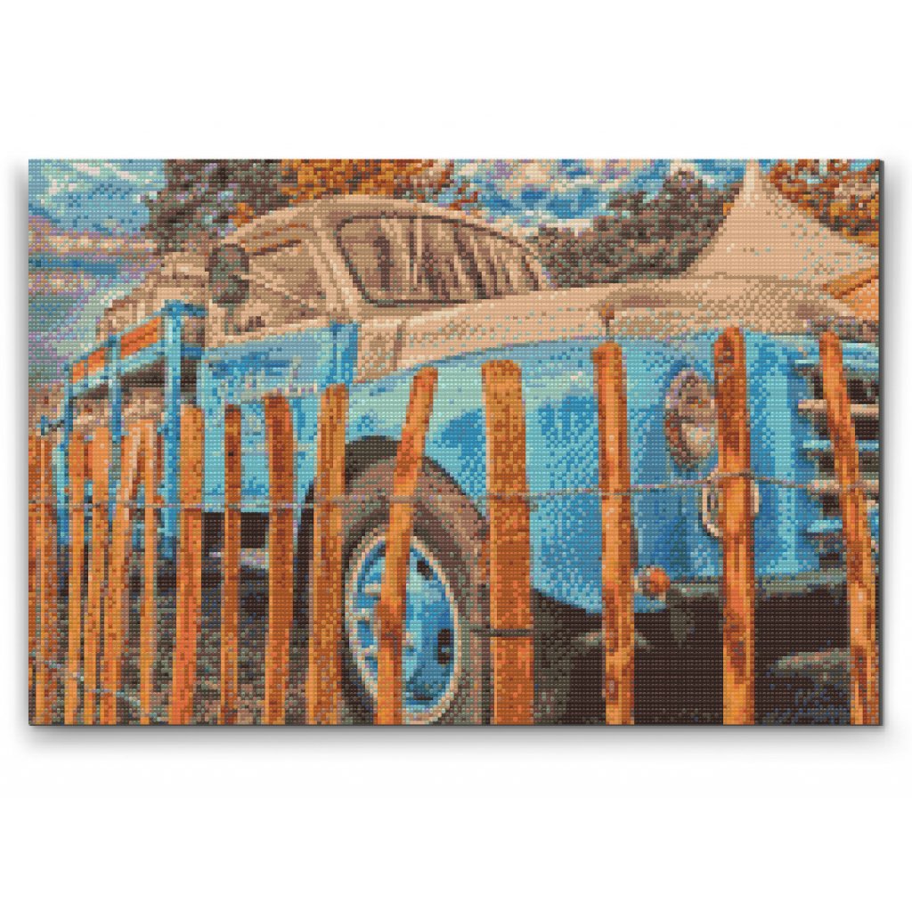 Pittura diamanti - Camion Volvo