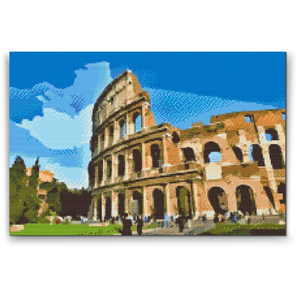 Pittura diamanti - Colosseo 2