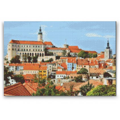 Pittura diamanti - Castello di Mikulov