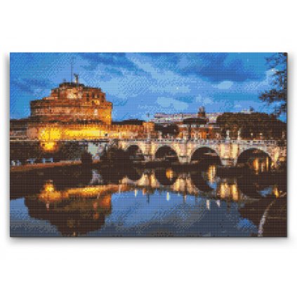 Pittura diamanti - Castel Sant'Angelo Roma 2