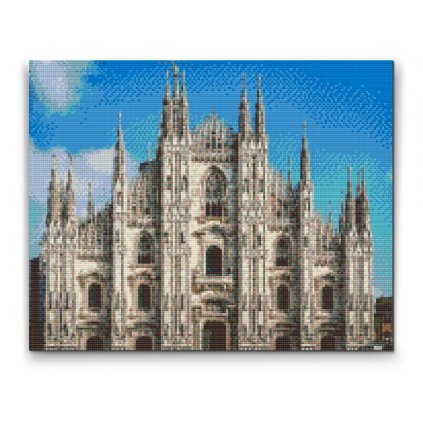 Pittura diamanti - Cattedrale di Milano