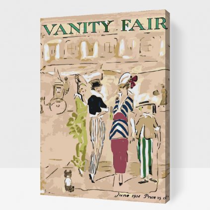 Dipingere con i numeri – Vanity Fair