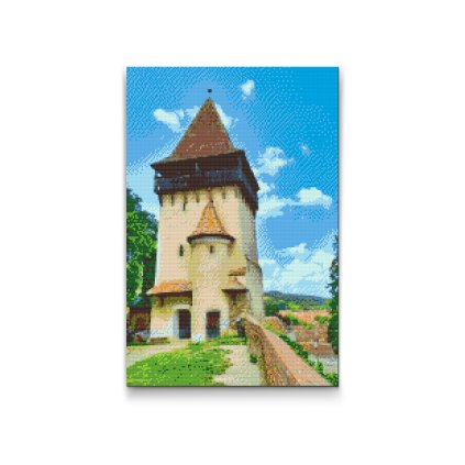 Pittura diamanti - Chiesa di Bierta, Romania