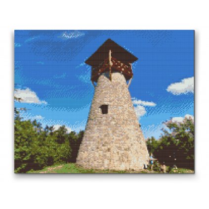 Pittura diamanti - Torre di Bobovec, Slovacchia