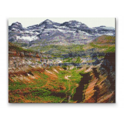 Pittura diamanti - Canyon Ordesa, Spagna